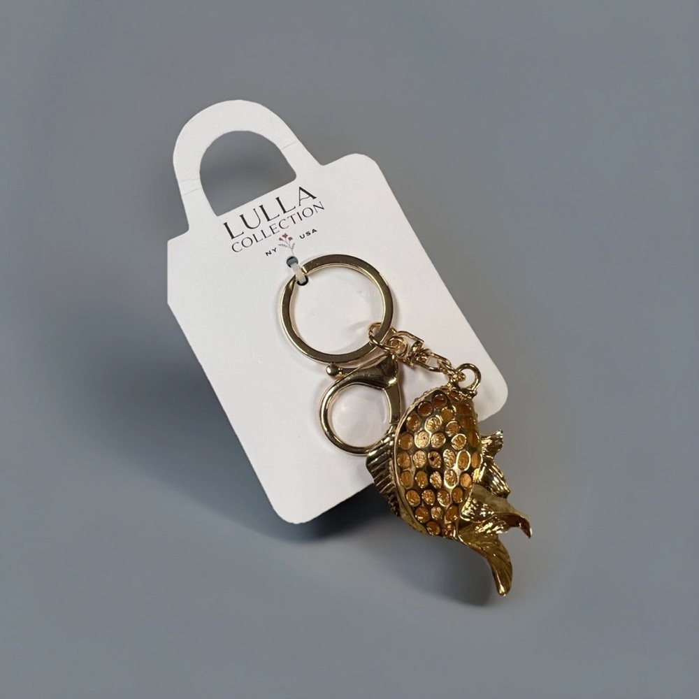 Lulla Collection Fish Charm Keychain - Picture 5 of 6
